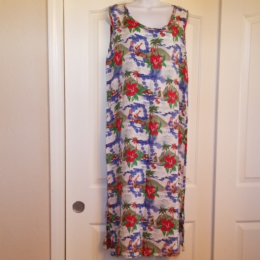 Pineapple Moon Hawaiian Dress